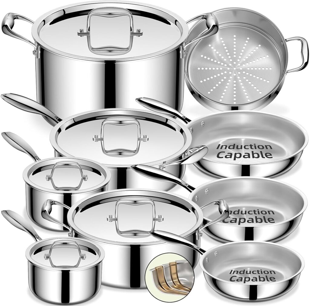 Umite Chef Stainless Steel Cookware Set - Umite Chef | Kitchen Utensil ...